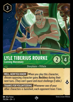 Lyle Tiberius Rourke – Cunning Mercenary