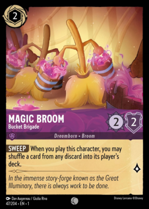 Magic Broom – Bucket Brigade