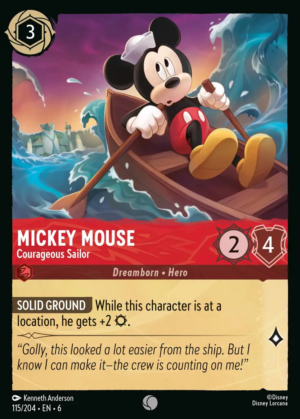 Mickey Mouse – Courageous Sailor