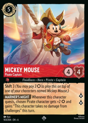 Mickey Mouse – Pirate Captain