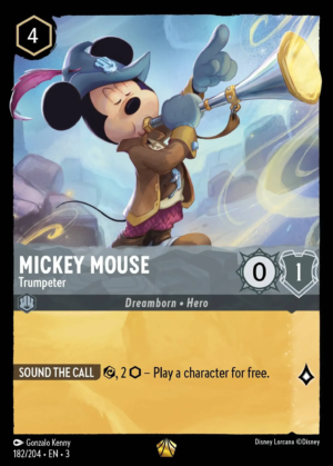 Mickey Mouse – Trumpeter