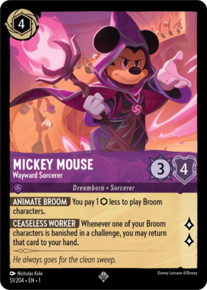 Mickey Mouse – Wayward Sorcerer