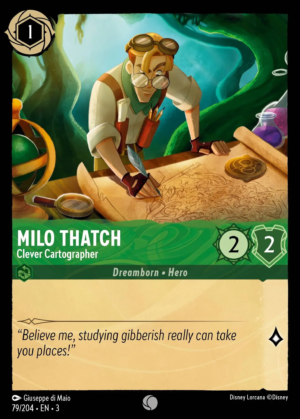 Milo Thatch – Clever Cartographer