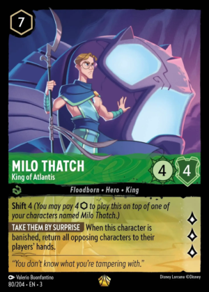 Milo Thatch – King of Atlantis