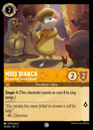 Miss Bianca – Rescue Aid Society Agent