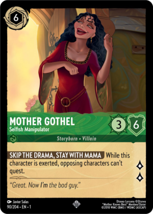 Mother Gothel – Selfish Manipulator