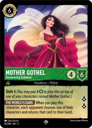 Mother Gothel – Unwavering Schemer