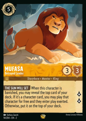 Mufasa – Betrayed Leader