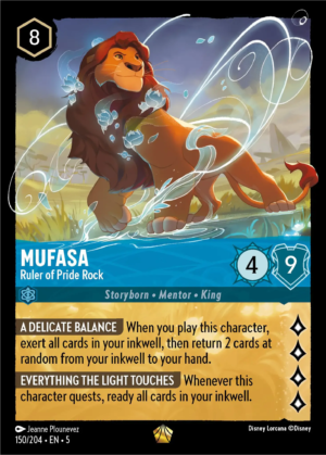 Mufasa – Ruler of Pride Rock