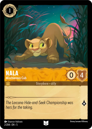 Nala – Mischievous Cub
