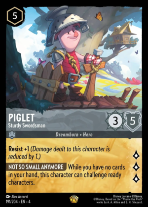 Piglet – Sturdy Swordsman Piglet – Sturdy Swordsman