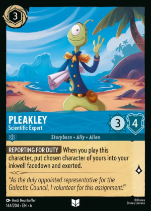 Pleakley – Scientific Expert