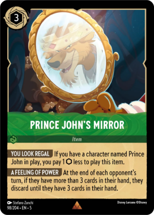 Prince John’s Mirror