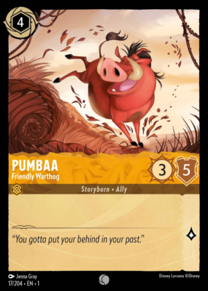 Pumbaa – Friendly Warthog