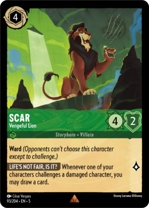 Scar – Vengeful Lion