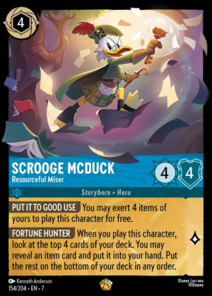 Scrooge McDuck – Resourceful Miser Scrooge McDuck – Resourceful Miser