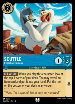 Scuttle – Expert on Humans