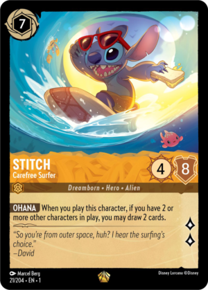 Stitch – Carefree Surfer
