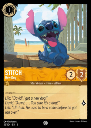 Stitch – New Dog