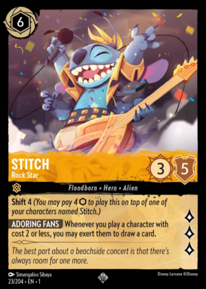 Stitch – Rock Star