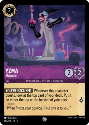 Yzma – Alchemist