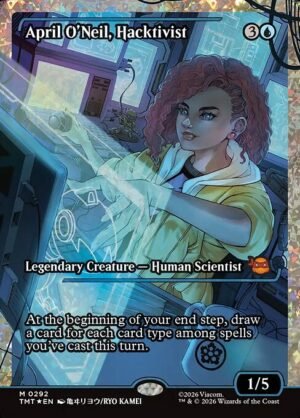April O’Neil, Hacktivist