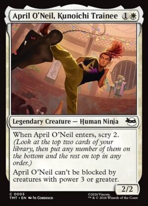 April O’Neil, Kunoichi Trainee