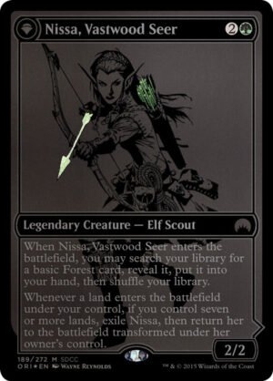 Nissa, Vastwood Seer // Nissa, Sage Animist Nissa, Vastwood Seer // Nissa, Sage Animist