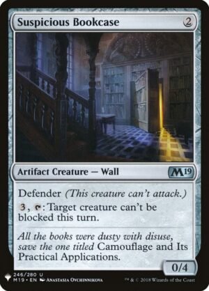 Suspicious Bookcase (PLST-M19-246)