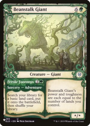 Beanstalk Giant // Fertile Footsteps (PLST-ELD-295)
