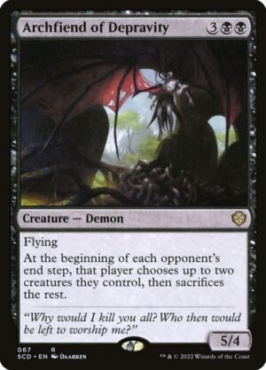 Archfiend of Depravity (SCD-67)