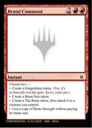 Brutal Command (UNK-RR14)