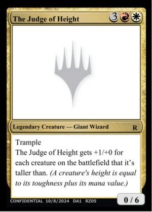 The Judge of Height (UNK-RZ05f)