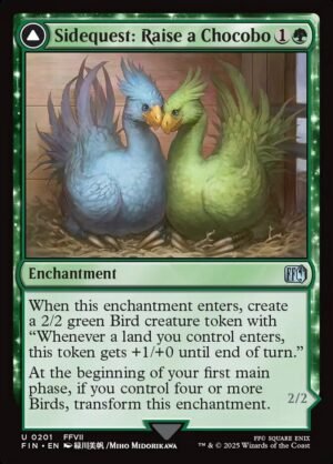 Sidequest: Raise a Chocobo // Black Chocobo Sidequest: Raise a Chocobo // Black Chocobo