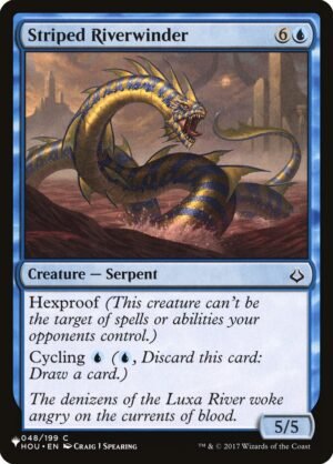 Striped Riverwinder (PLST-HOU-48)