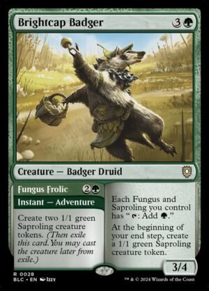 Brightcap Badger // Fungus Frolic (BLC-28)