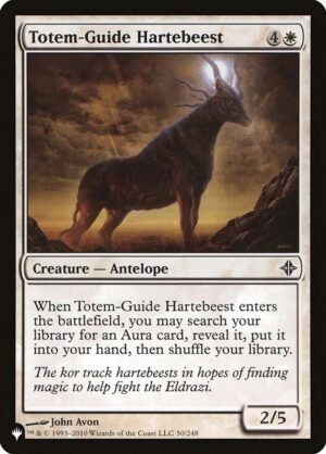 Totem-Guide Hartebeest (PLST-ROE-50)