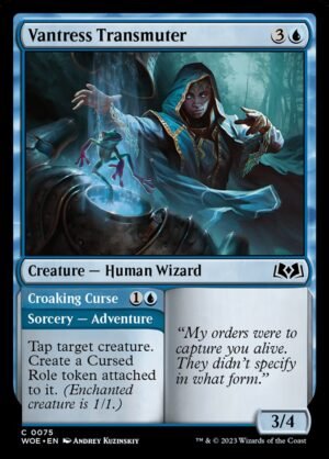Vantress Transmuter // Croaking Curse (WOE-75)