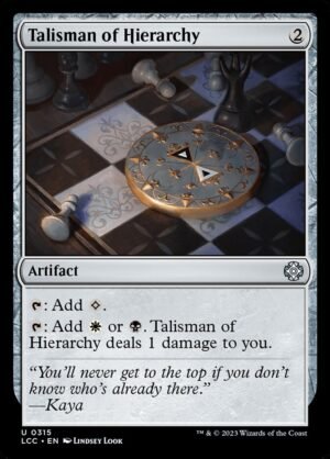 Talisman of Hierarchy (LCC-315)