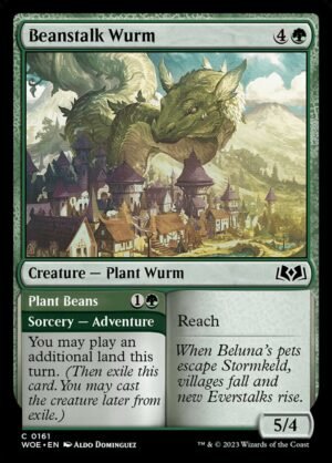 Beanstalk Wurm // Plant Beans (WOE-161)