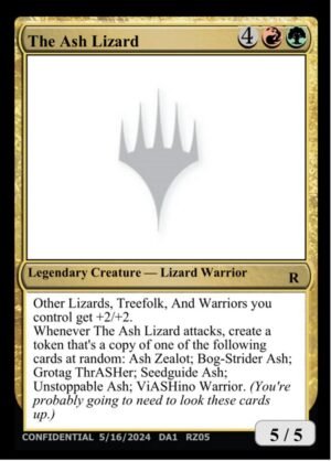 The Ash Lizard (UNK-RZ05c)