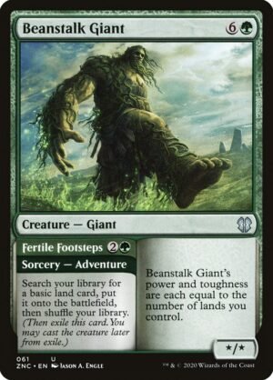 Beanstalk Giant // Fertile Footsteps (ZNC-61)