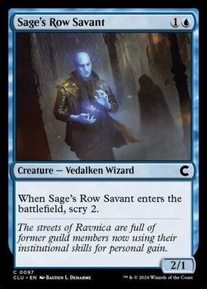 Sage’s Row Savant