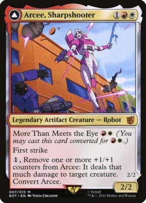 Arcee, Sharpshooter // Arcee, Acrobatic Coupe (BOT-7)