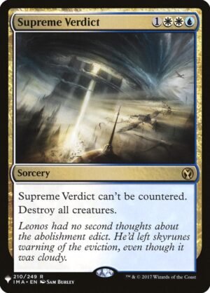 Supreme Verdict (PLST-IMA-210)