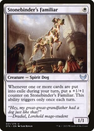 Stonebinder’s Familiar Stonebinder’s Familiar