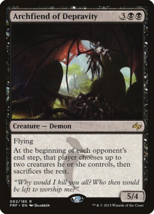 Archfiend of Depravity (FRF-62)