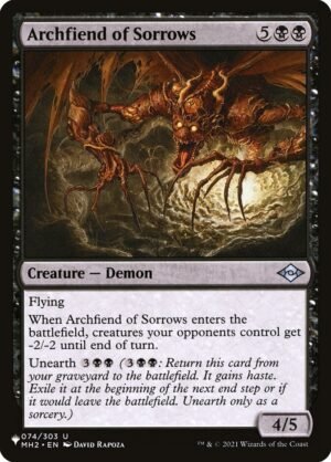 Archfiend of Sorrows (PLST-MH2-74)