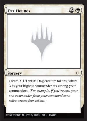 Tax Hounds (UNK-UW03)