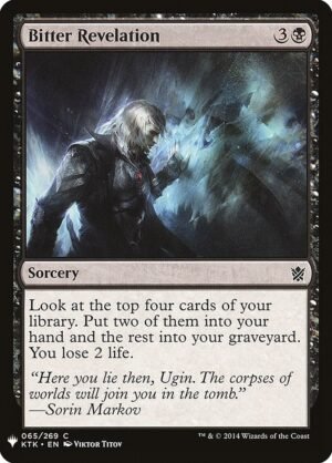 Bitter Revelation (PLST-KTK-65)